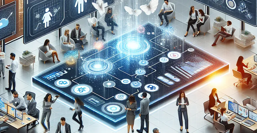 员工关系平台怎样应对 "线上协作孤岛" 的打通方案？